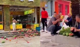 夫妻打架路人吃瓜视频播放