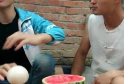 吃东西搞笑视频吃瓜,美食视频中的欢乐瞬间