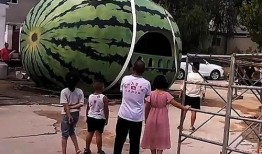 吃东西搞笑视频吃瓜,美食视频中的欢乐瞬间